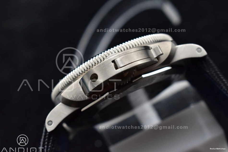 996 FastDry Black Edition Dial VSF PAM984 Strap Best Horn Black Clone Submersible Nylon Mike on P.9010 1:1 1018